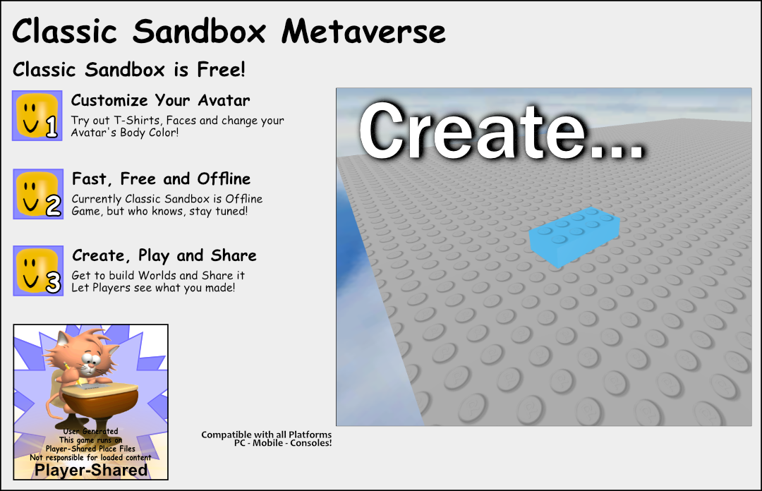 Classic Sandbox Metaverse Banner